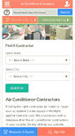 Mobile Screenshot of air-conditioner-contractors.com